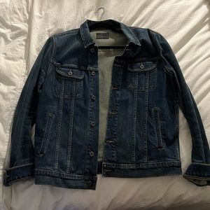 VINCE BLUE DENIM JEAN JACKET XL